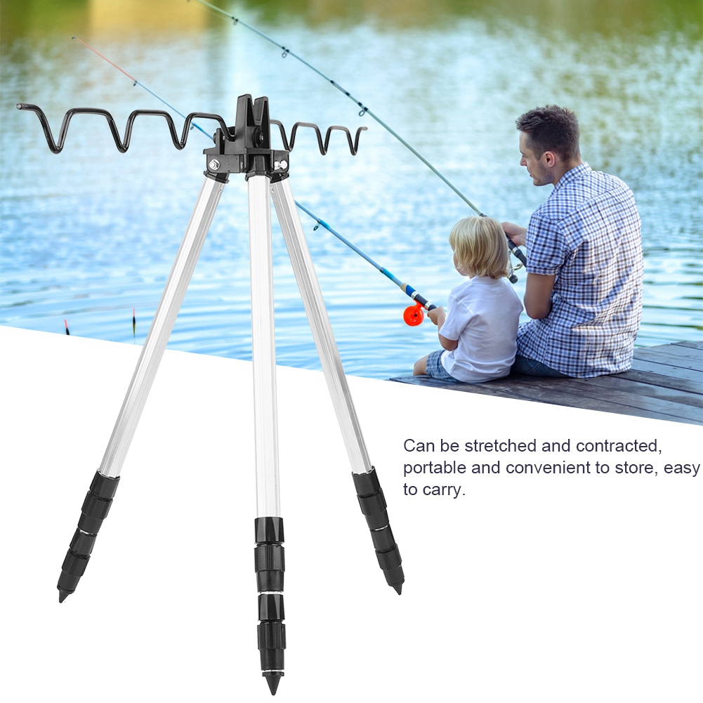 Fishing Rod Rack - Suportes de Tripé para Varas de