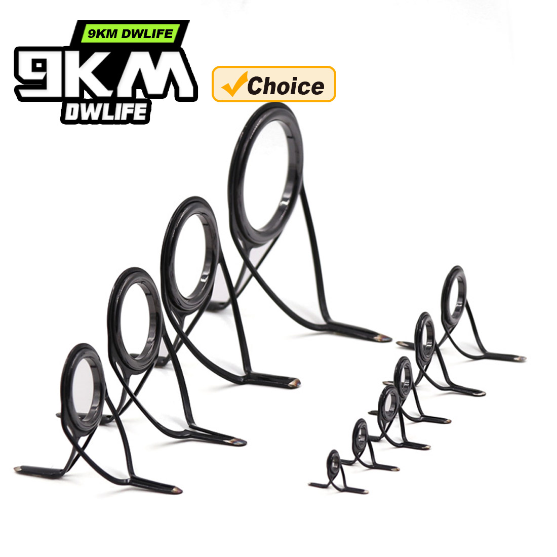 Fishing Rod Guide Replacement - Kit de Guias de Vara Curva
