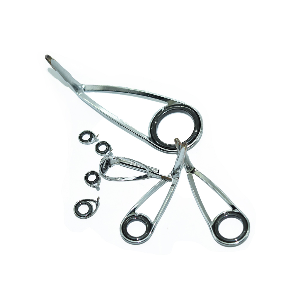 8 pçs/kit klh suporte anel gui - Fishing Rod Guide Replacement avaliação e preço