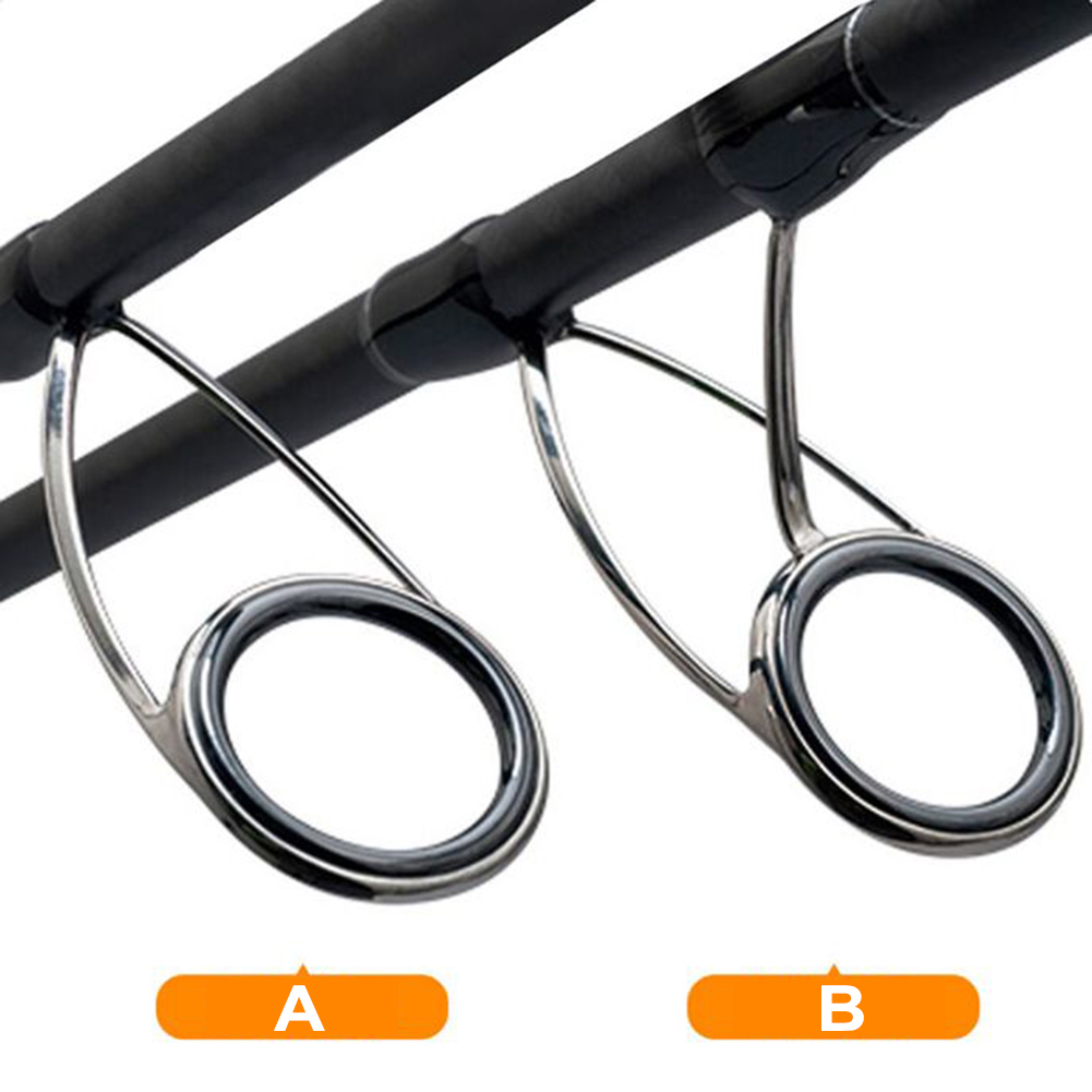 9 pçs guia de vara de pesca an - Fishing Rod Guide Replacement avaliação e preço